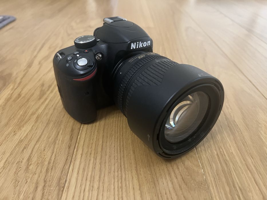 Nikon D3200 torba obiektyw akumulator ładowarka