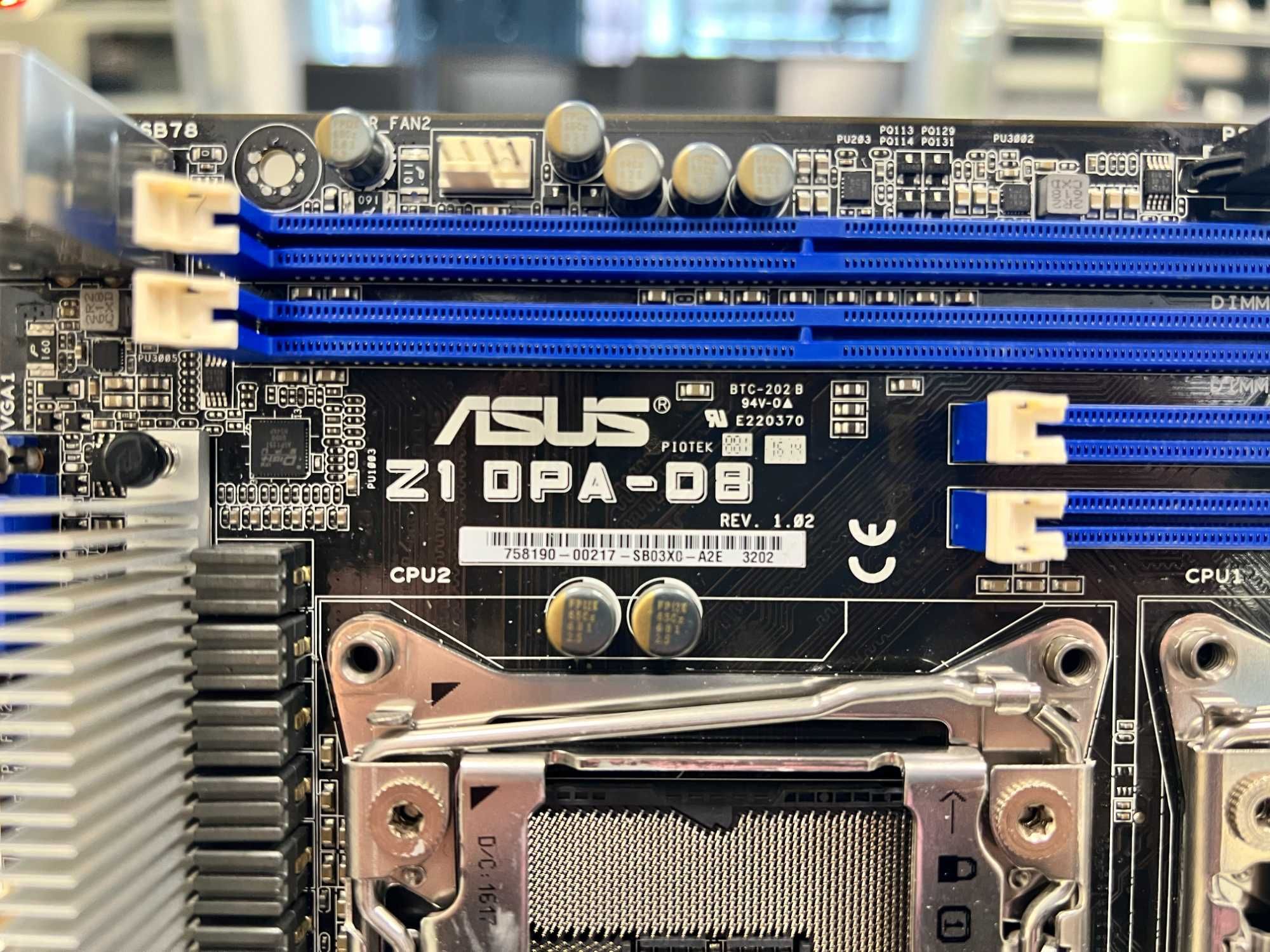 2*s2011 ! Материнська плата Asus Z10PA-D8 C612/X99 PM 8*DDR4 ATX