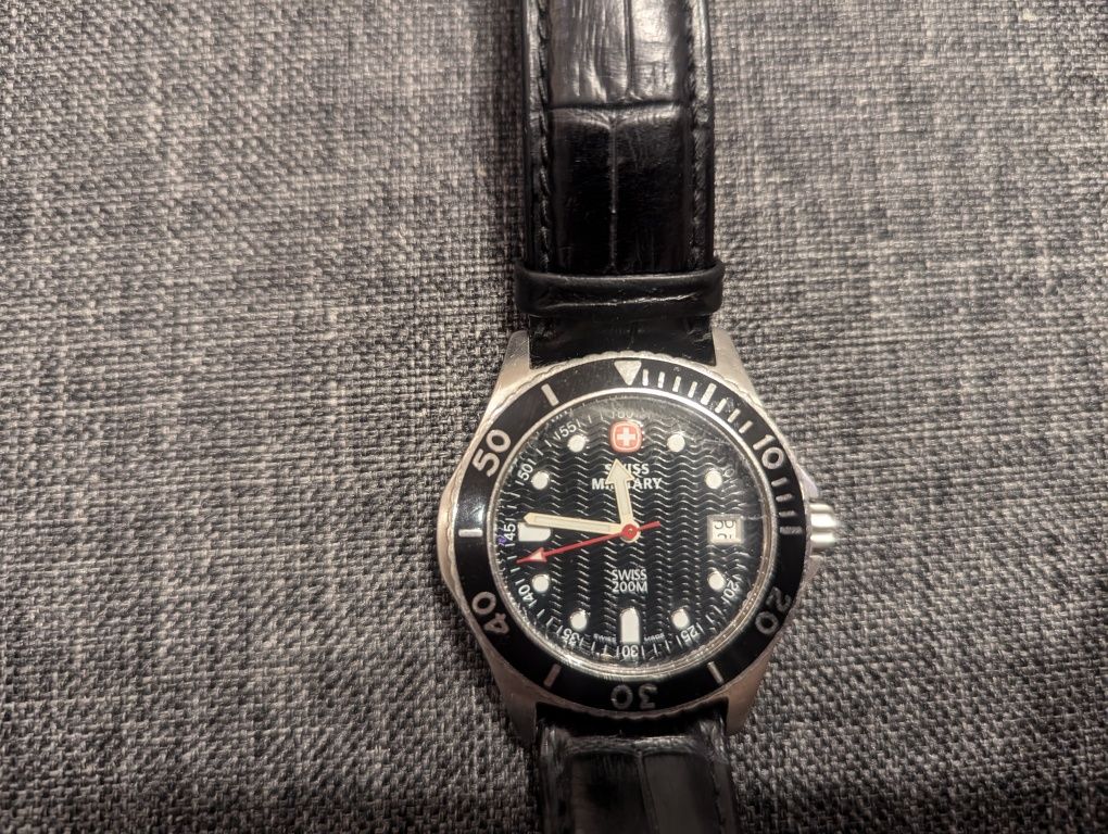zegarek SWISS MILITARY the Genuine, Swiss Made 095.0674 +bransoleta