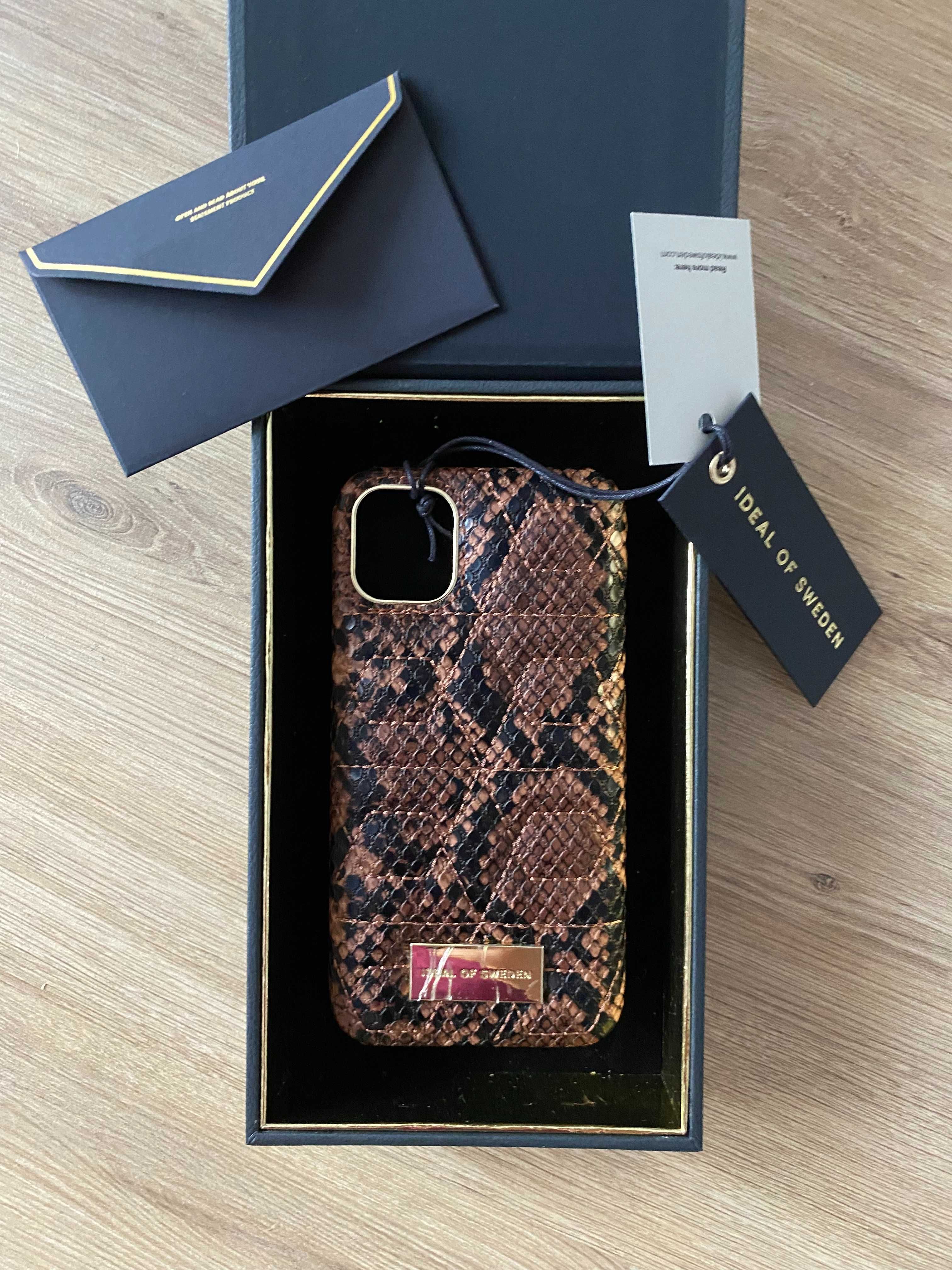 Etui iPhone 11 pro XS/X Ideal of sweden rusty snake brązowe