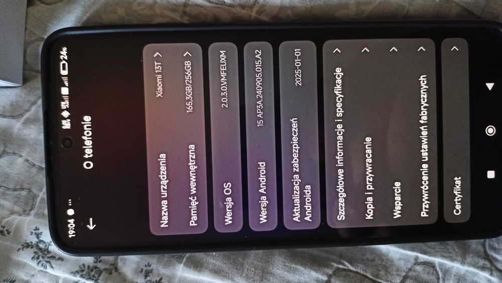 Xiaomi 13T  8/256GB Super stan  bez blokad 4etui, Black