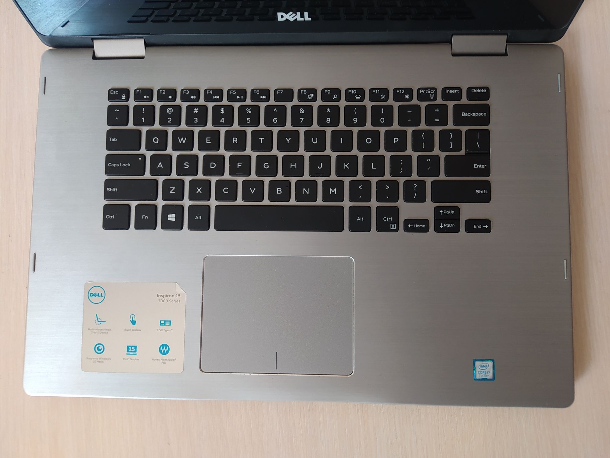 Dell P58F,Ноутбук сенсорний.