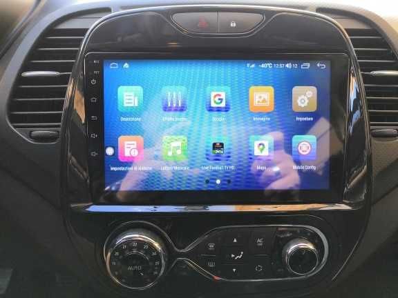 Radio Android 12 Renault Kaptur Captur 16-19r gps wifi bluetooth PROM