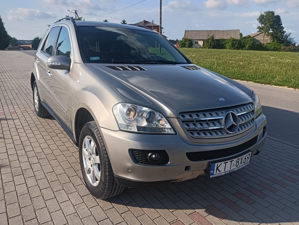 Mercedes Ml 320 4matic Hak 7-G Navi Alus Klima Skóry Zarejestrowany