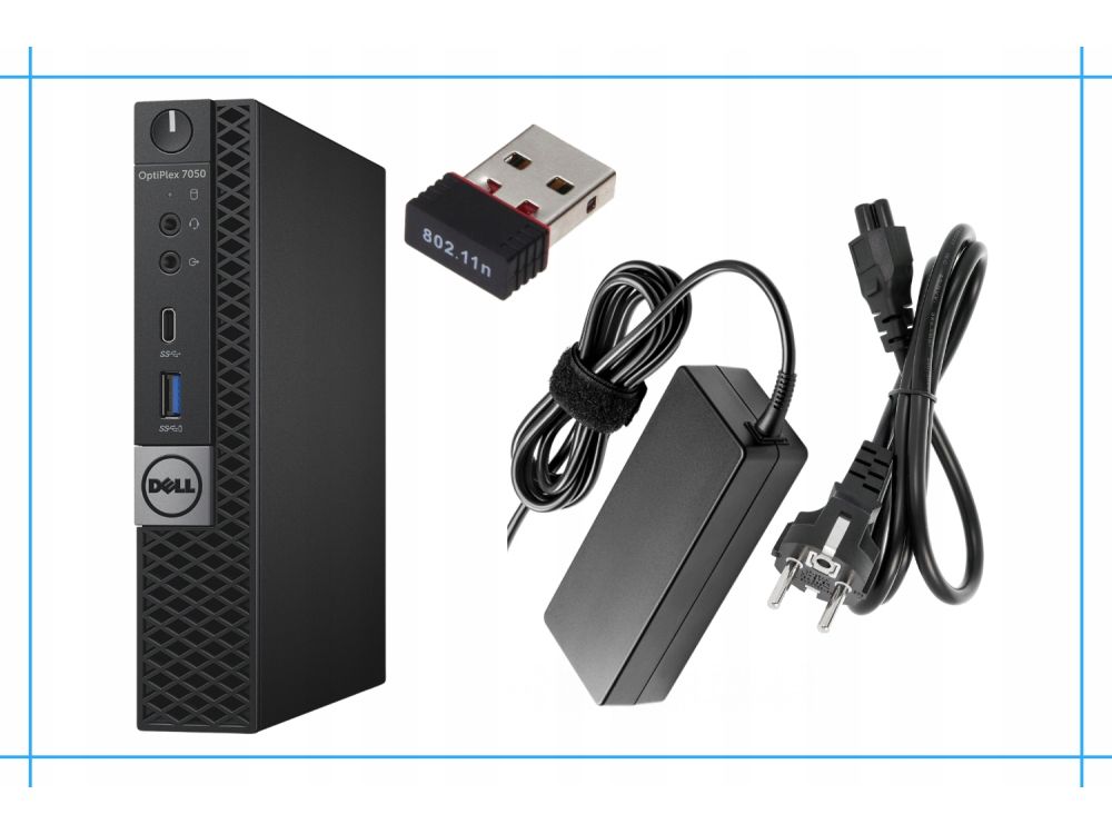 Dell Optiplex 7050 Tiny mini PC i7 16GB DDR4 512SSD W10 Pro