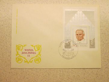 Koperta Wizyta Jana Pawła II