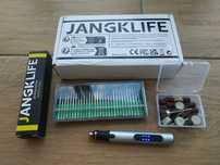 Акумуляторний міні гравер JangKlife Е108 + набір, дремель