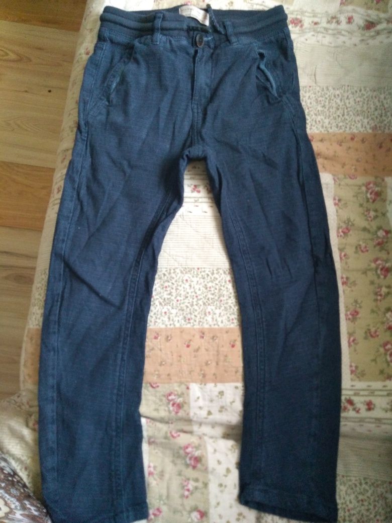 Spodnie jeans chłopiec 116