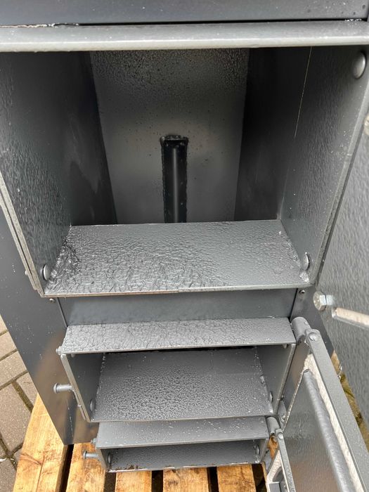 Piec na 100m2 12kw Węgiel Drewno Chrust + STEROWNIK Dmuchawa Dostawa
