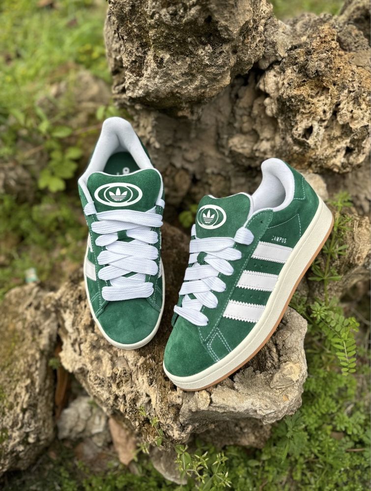 Кросівки кеди Adidas Original Campus 00s Green зелені адідас кампус