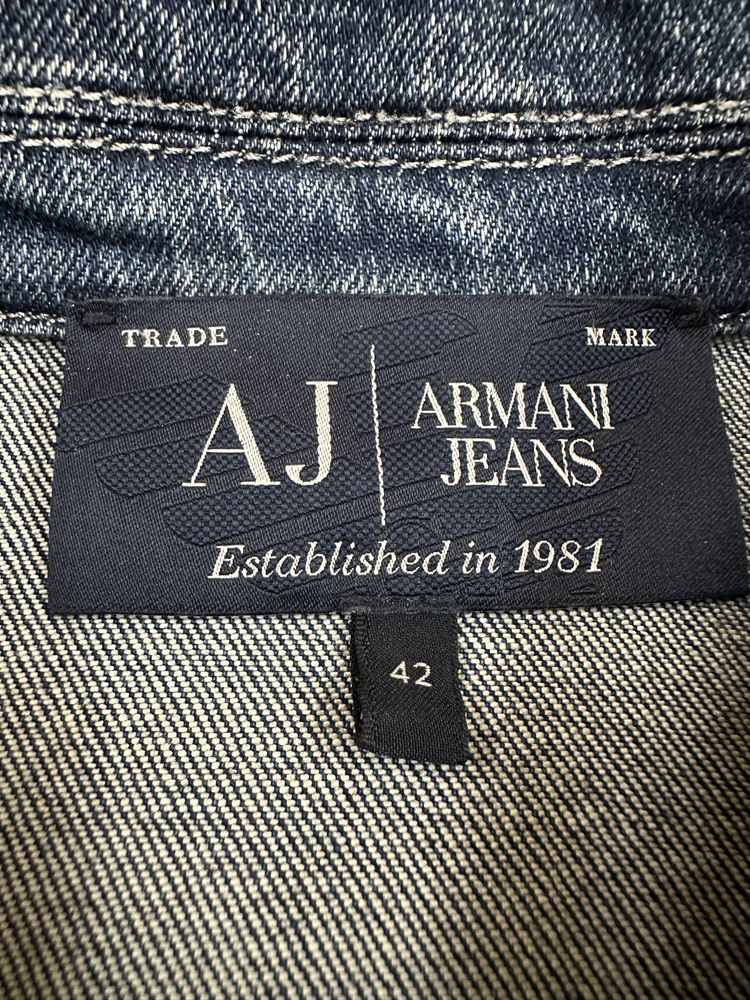 Джинсовая куртка Armani Jeans оригинал