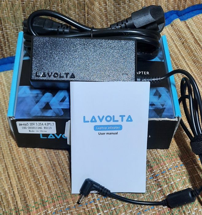 Блок питания Lavolta 65 Вт 45 Вт - 4,0 x 1,7 мм - кабель для зарядки д