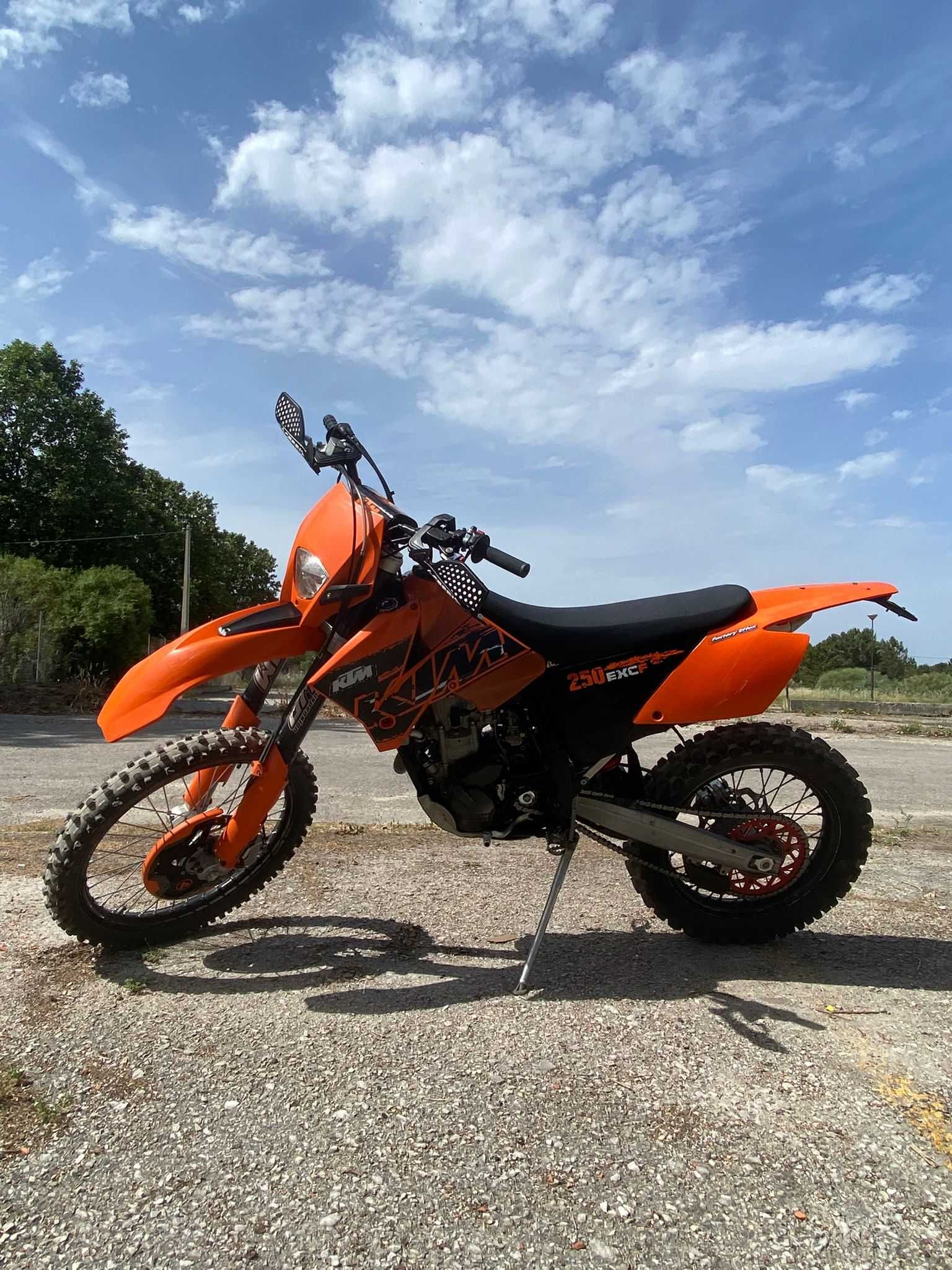 2007 KTM exc-f  250 MATRICULADA
