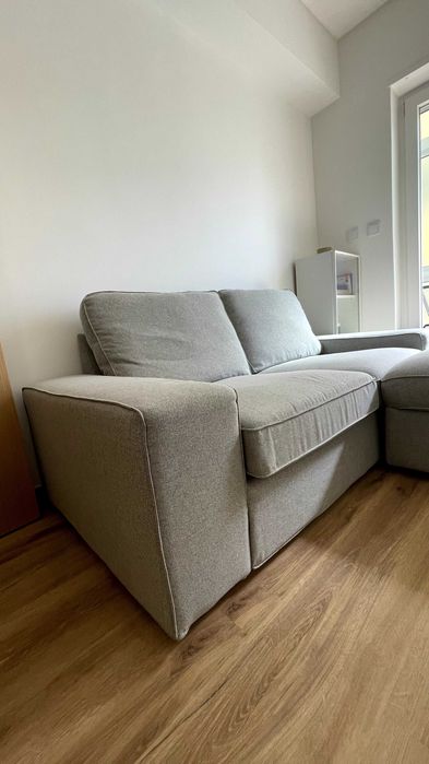 Sofá IKEA KIVIK 2 Lugares, Tibbleby Bege/Cinzento - Como Novo!