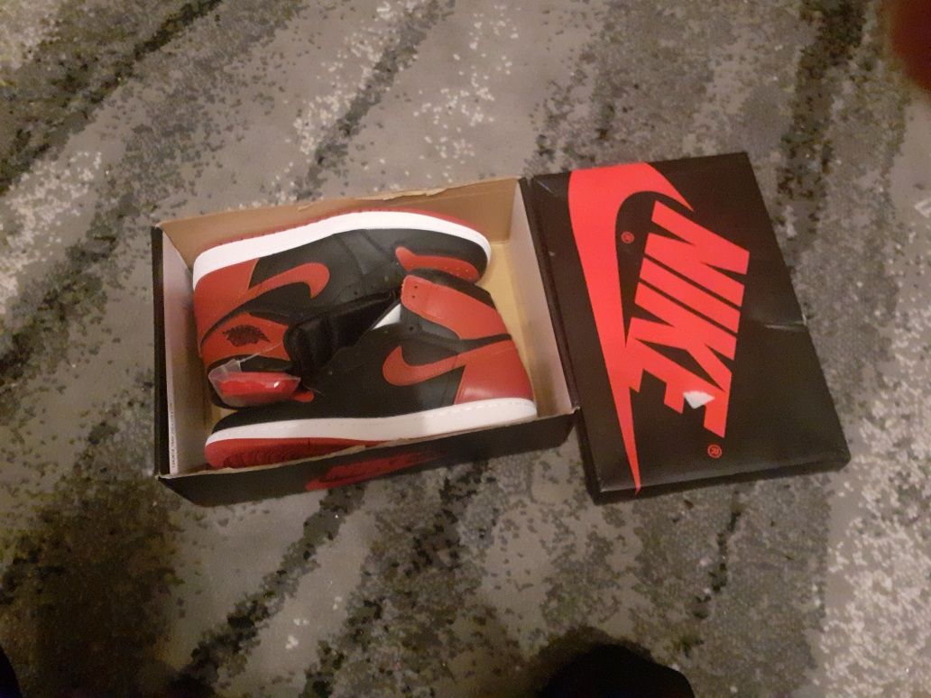 Buty jordan 1 high red