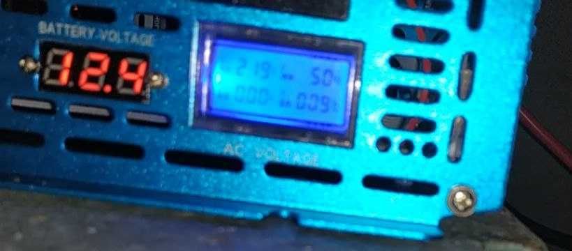 Инвертор IPOWER-LVYUAN 12 - 220 В 1500 Вт чистый синус