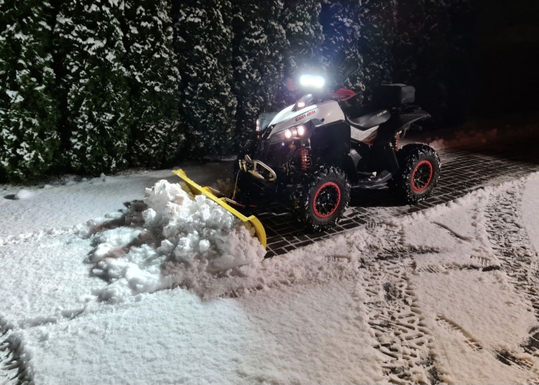 Can Am renegade 100% oryginał + pług, zarejestrowany