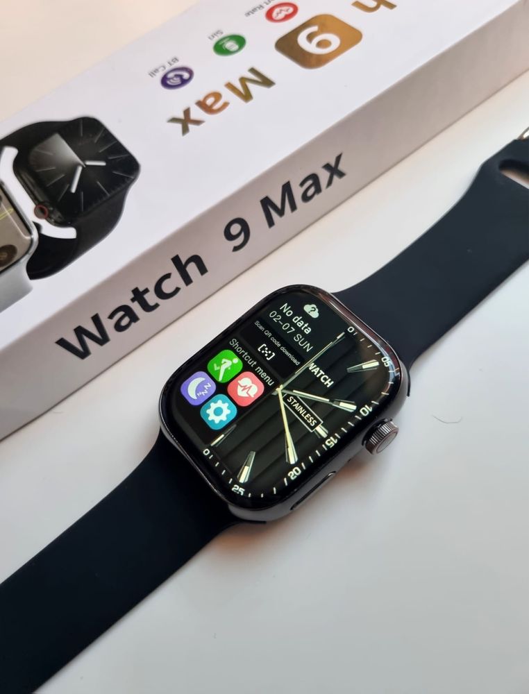 Smartwatch 9 MAX czarny