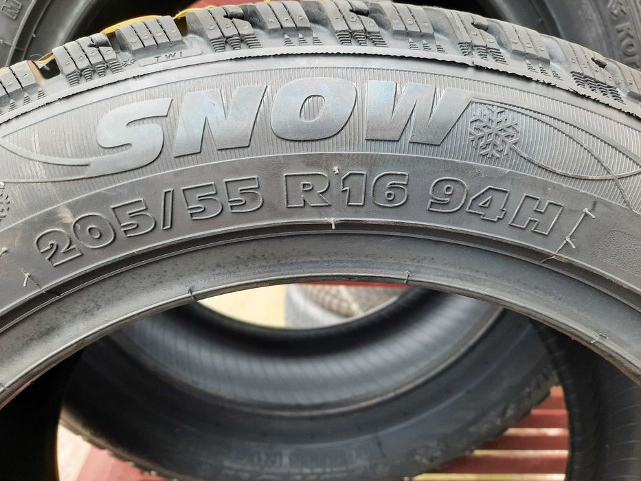 4 Opony NOWE zimowe 205/55 R16 Kormoran Snow Montaż Gratis!