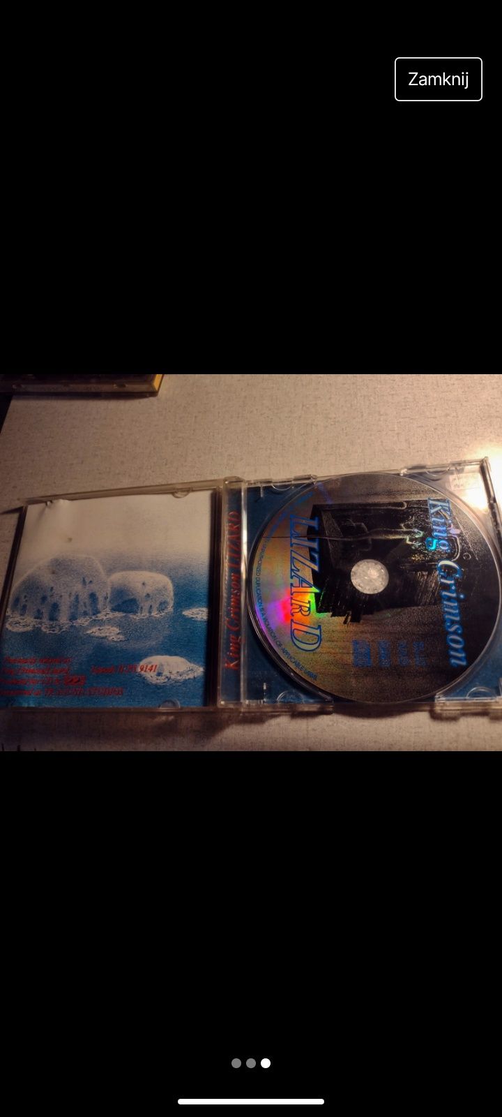Płyta CD King Crimson Lizard