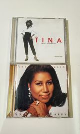 Tina Turner Aretha Franklin 2 płyty cd