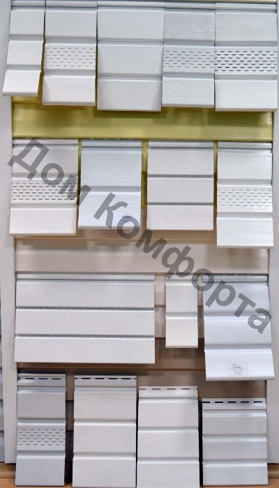 Софиты, софит для кровли. 17 фирм, 152 цвета. Доставка Киев/Украина