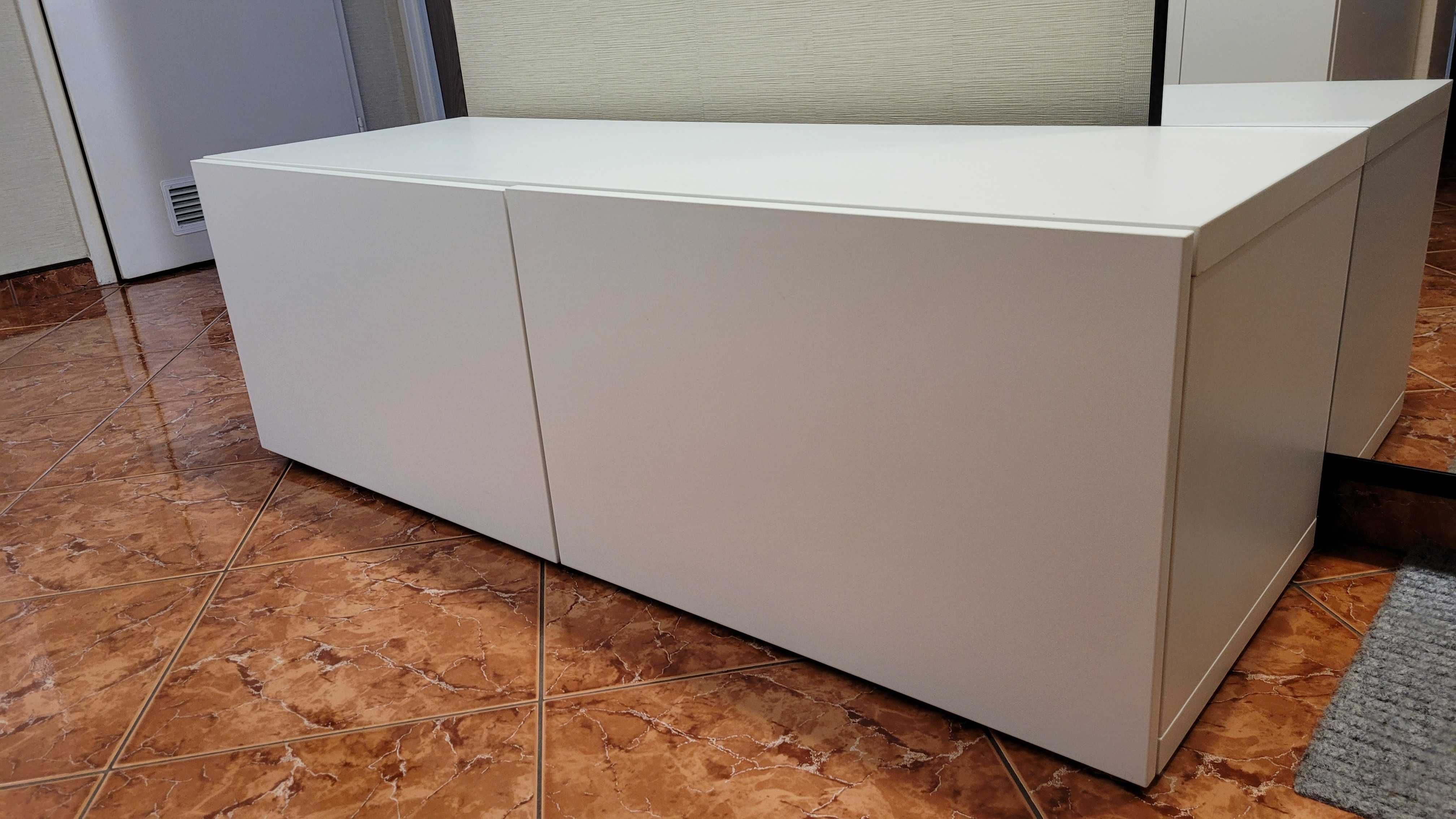 Ikea Besta szafka komoda 120x42x38 cm biała