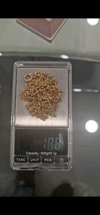 Cordao em ouro usado , português de 19,2kilates c 18,8gramas