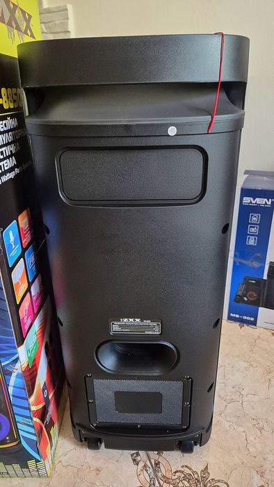 Акустическая система ZXX на 60 Вт с Bluetooth и 2 микрофонами колонка.