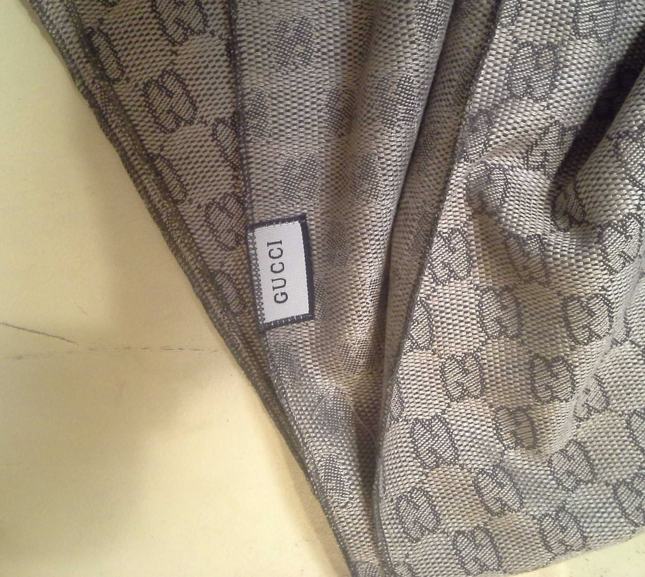 Szal Apaszka GUCCI Nowy Wełna