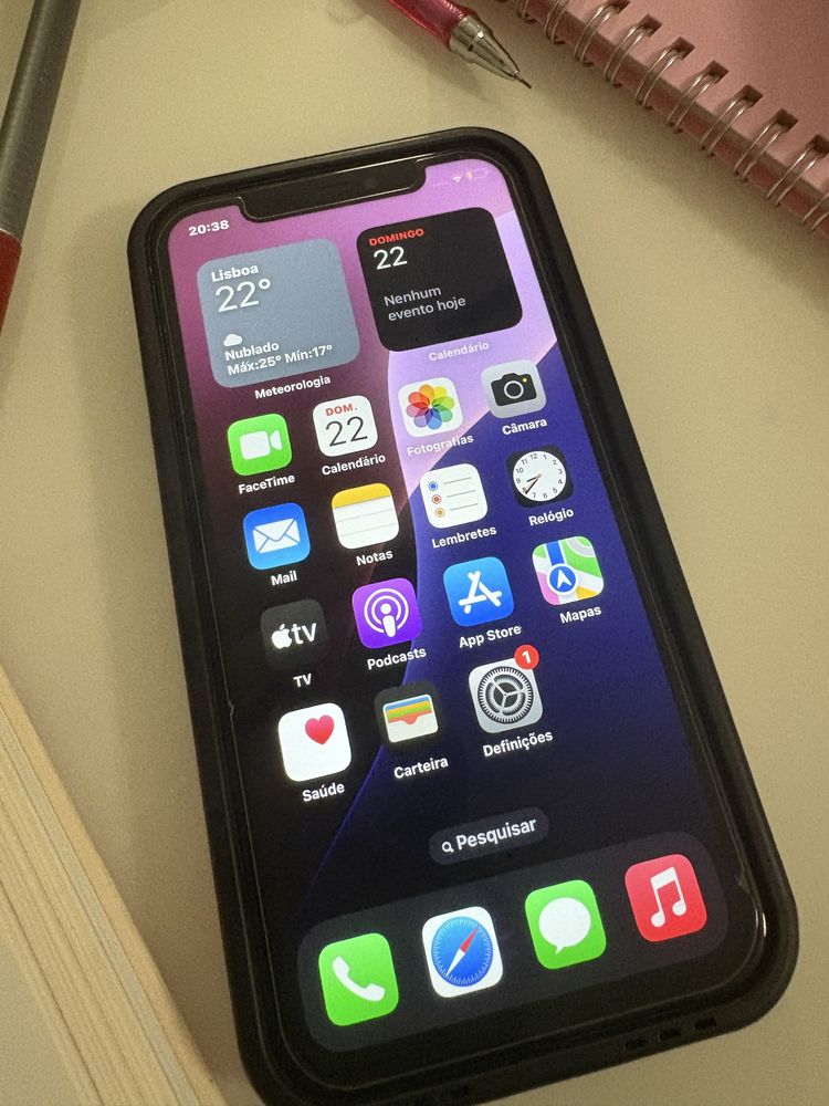 Iphone 11- 64GB com pelicula e capas
