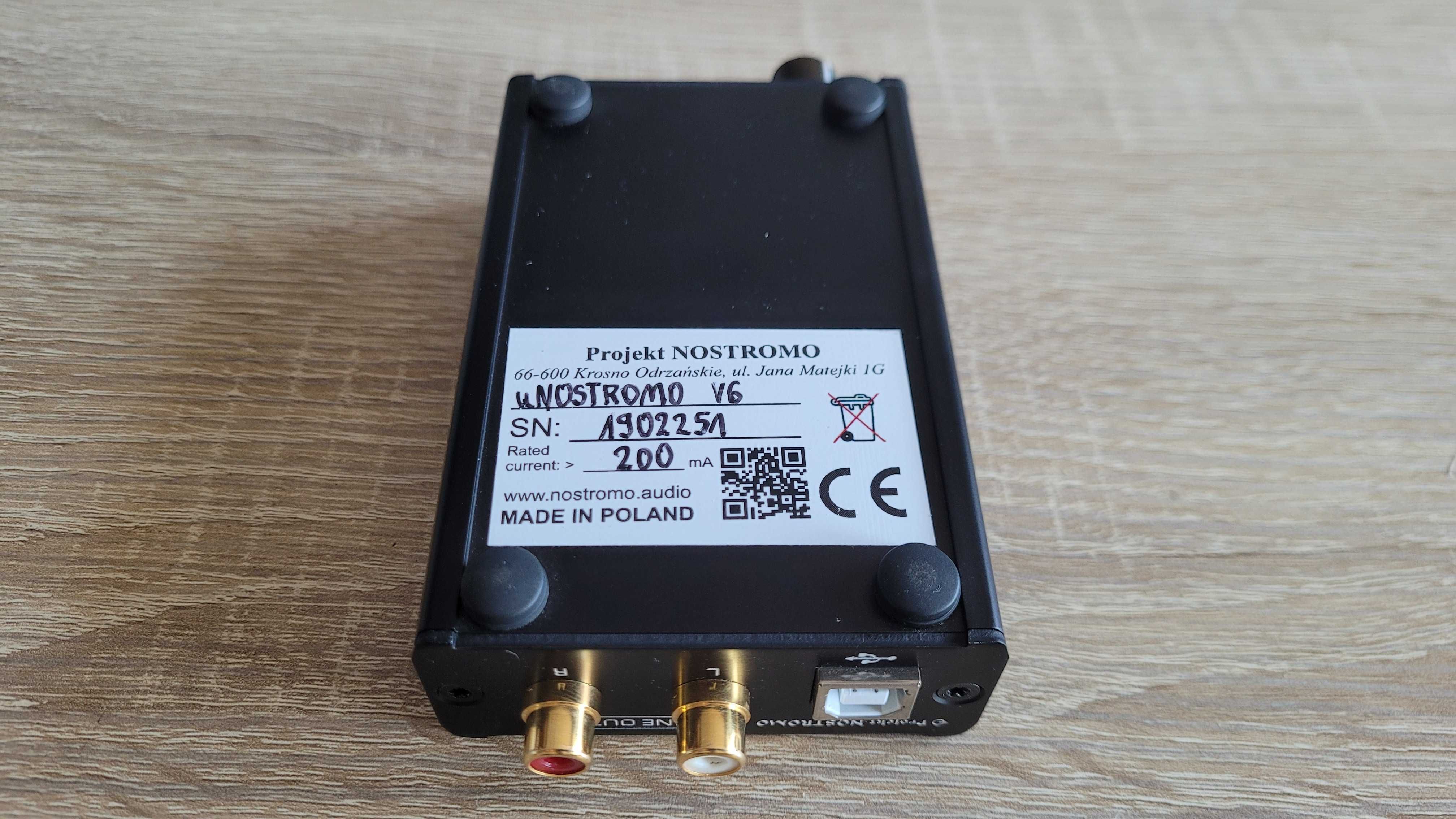 DAC uNostromo V6 wzmacniacz słuchawkowy przetwornik projekt nostromo