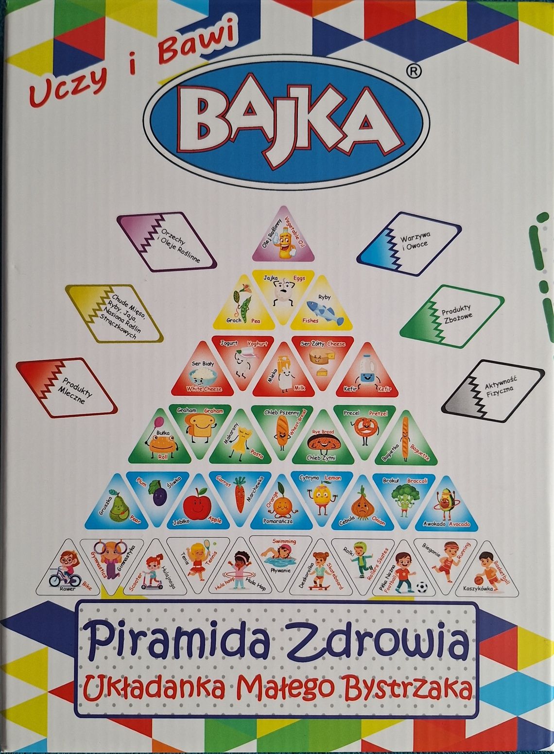Gra planszowa Piramida Żywienia