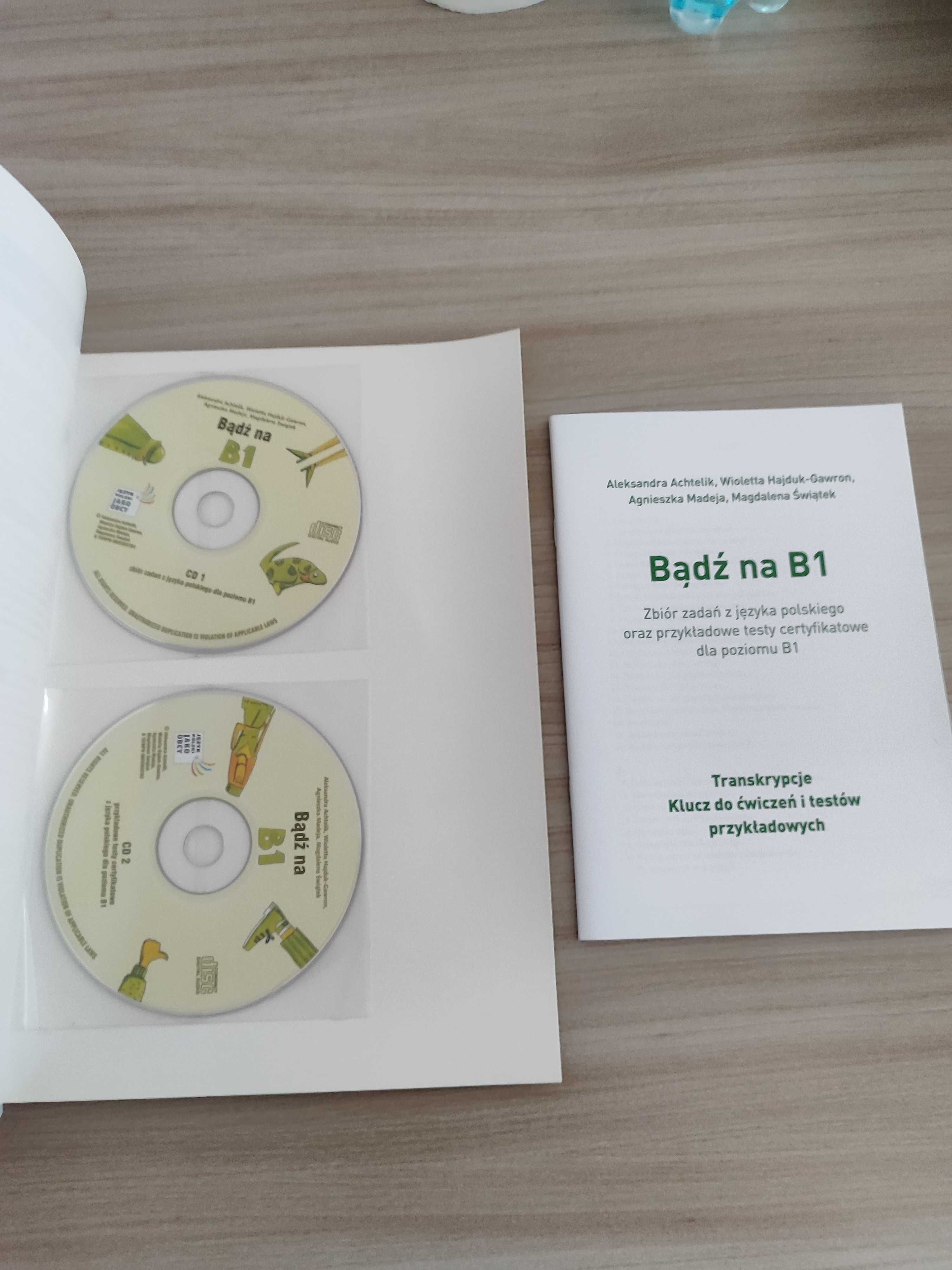 Bądź na B1 książka do nauki języka polskiego + plyty CD