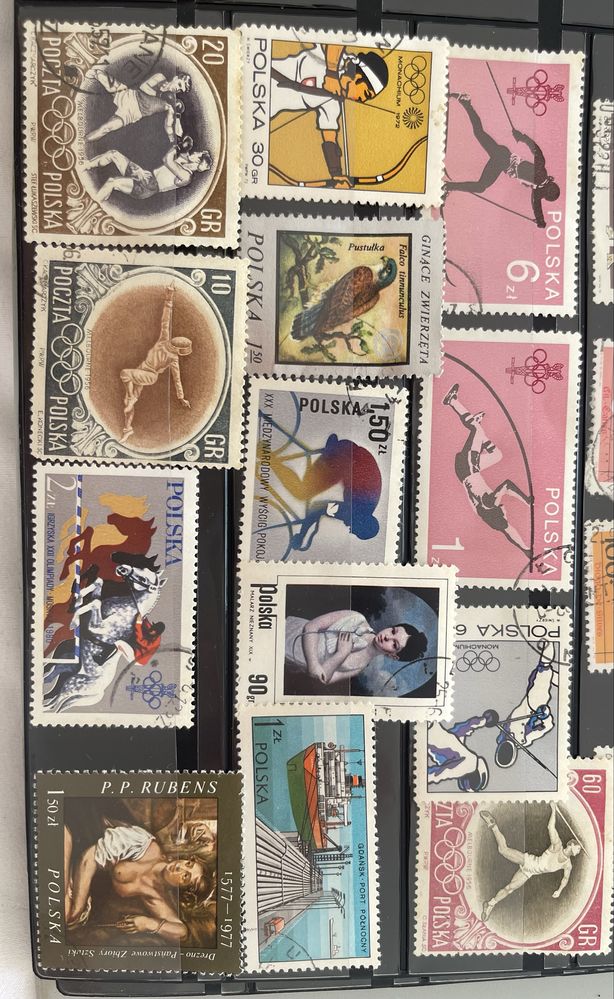 Lote de 31 selos da Polónia
