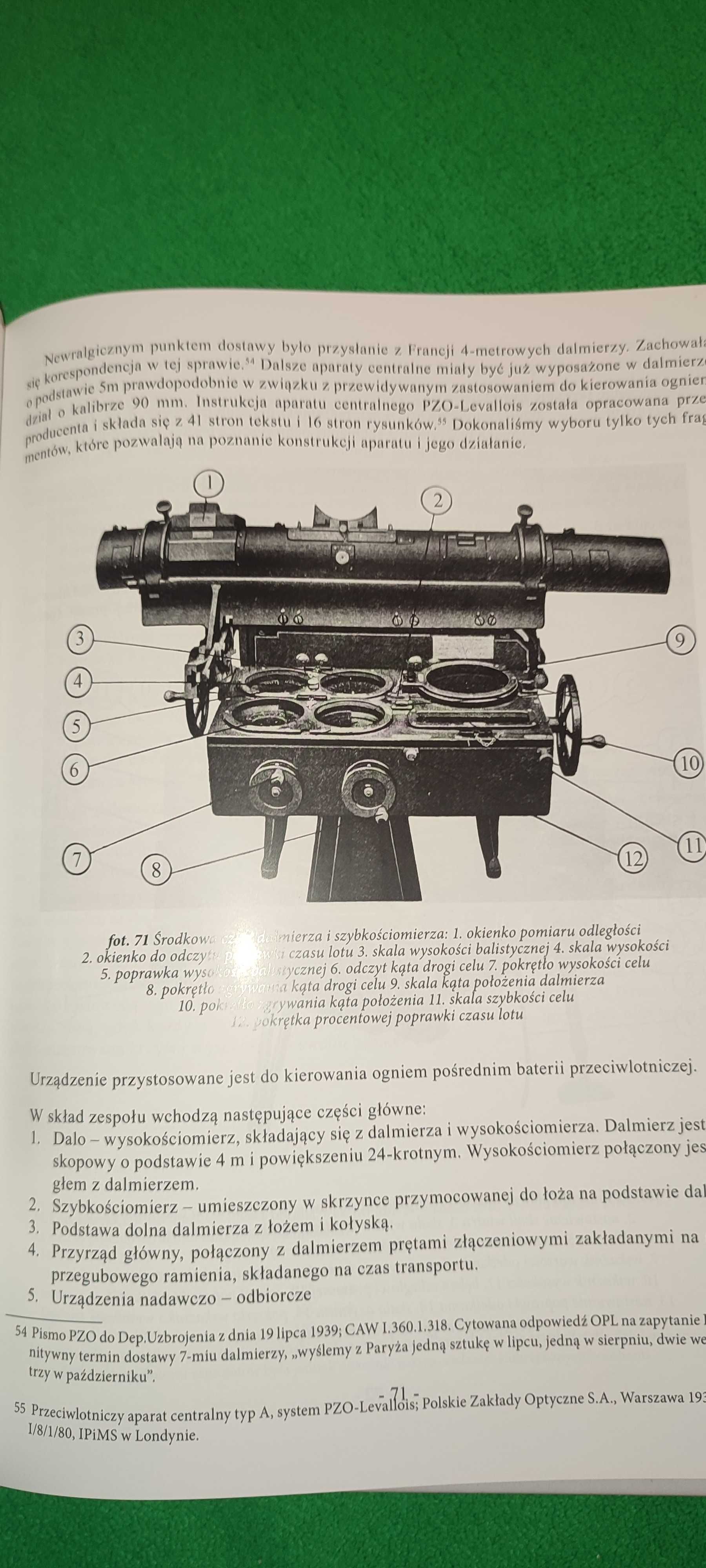 Armata przeciwlotnicza 75mm. wz.36. i wz.37 . W. i P. Słupczyński.
