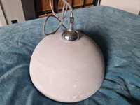 Lampa z kloszem betonowym