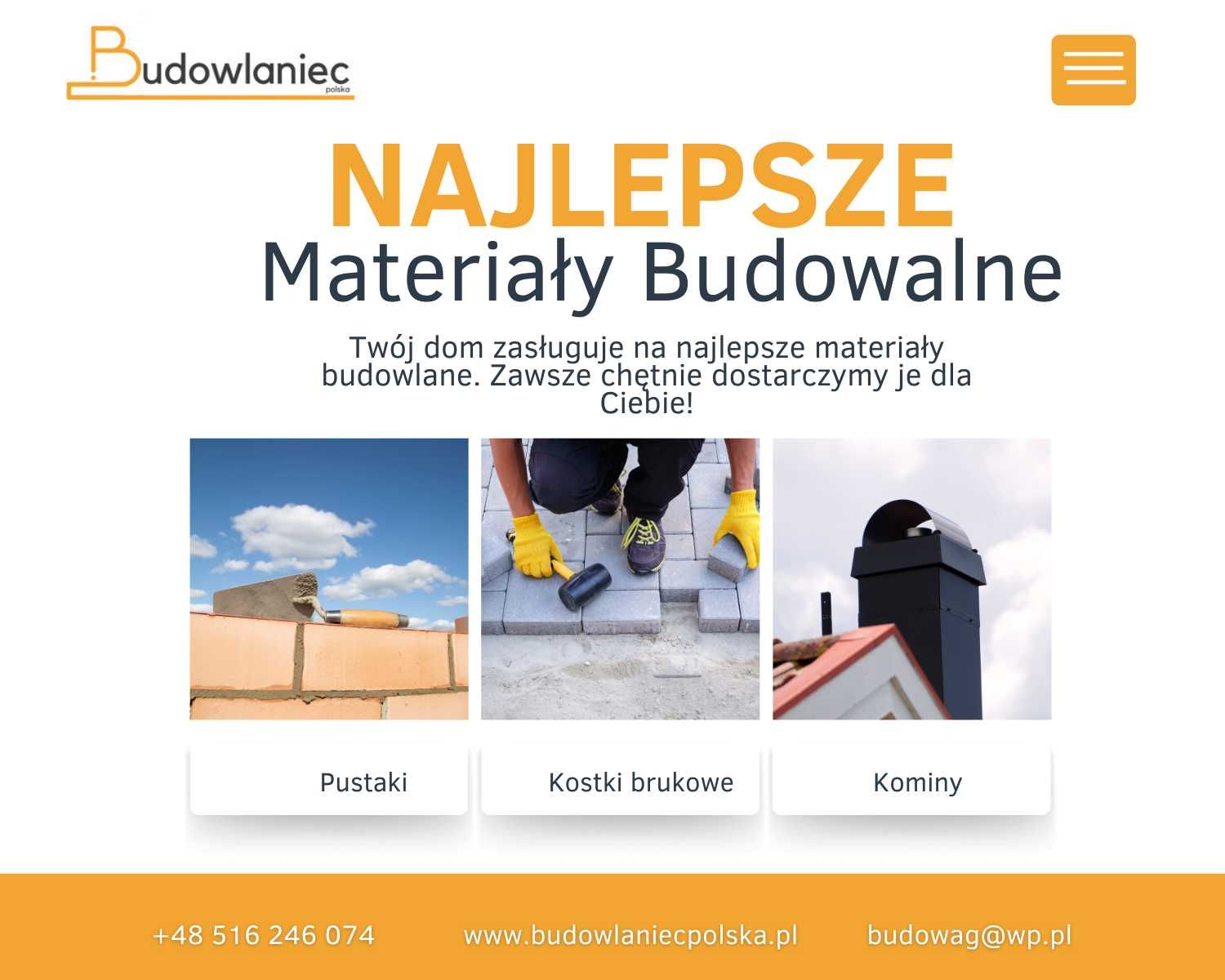 Pustak biały, beton komórkowy, gazobeton H+H 24cm, pustak Kraków HDS