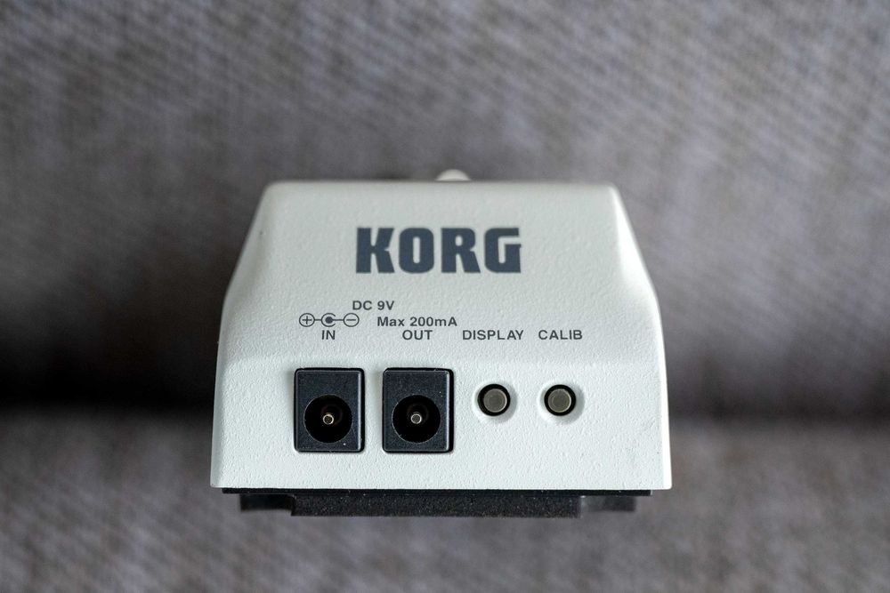 Педаль Korg Pitchblack Chromatic Tuner Pitchblack Pedal Tuner