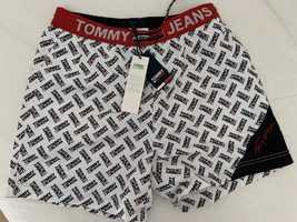 Calções de banho novos Tommy Hilfiger originais tamanho S