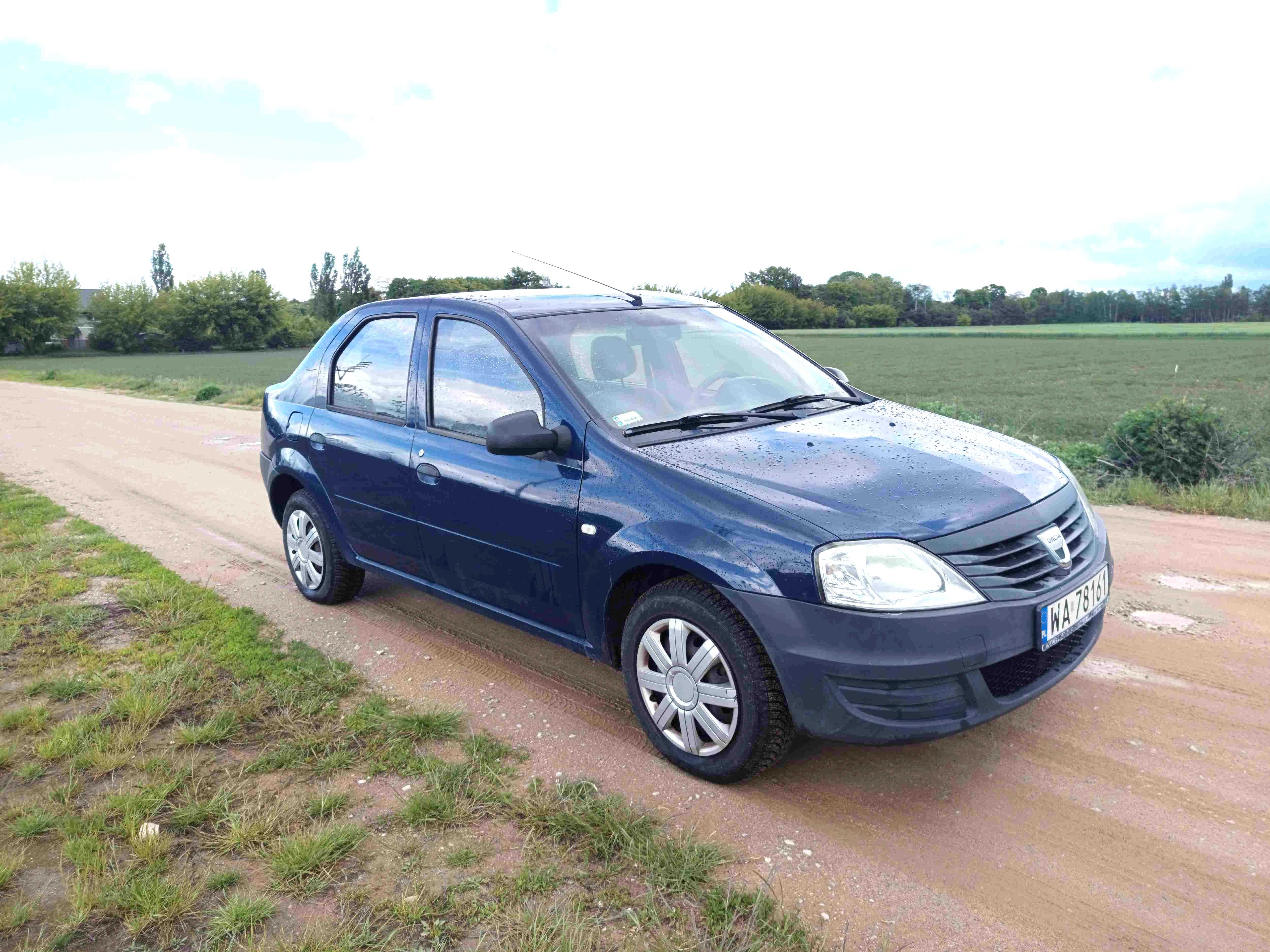 Dacia Logan 2009 r. z niskim przebiegiem