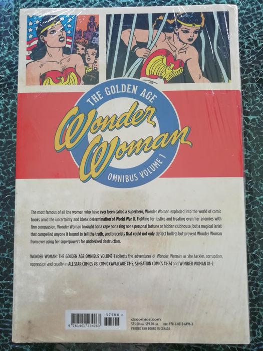 Wonder Woman Golden Age Omnibus Volume 3 DC comics banda desenhada