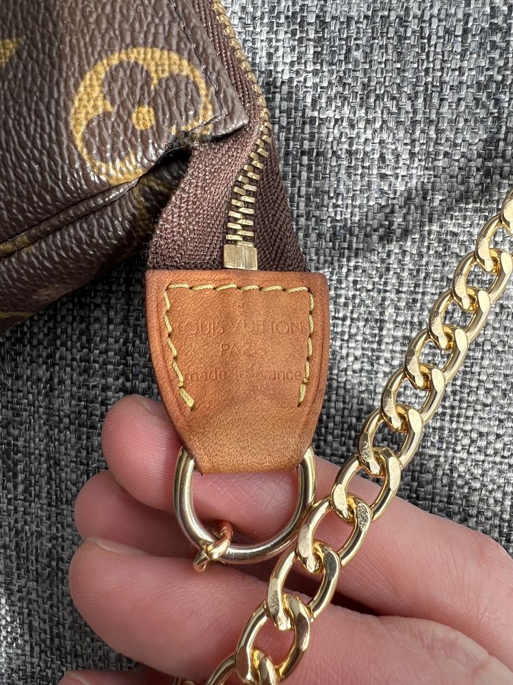 Louis Vuitton pochette mini orygonalna torebka