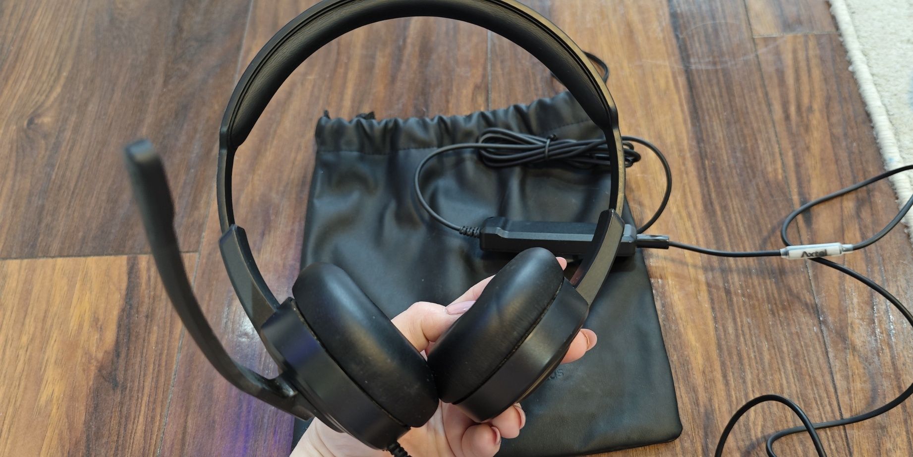 Słuchawki Axtel Voice UC45 Duo NC (AXH-V45UCD)