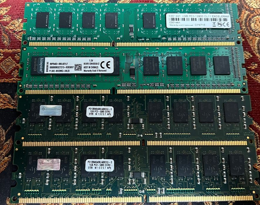 Оперативная память DDR4 GB RAM SDRAM SODIMM DDR3 DDR 2