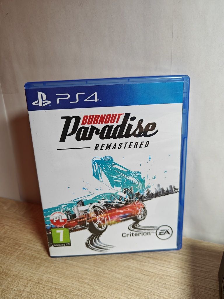 PS4 Burnout Paradise Remastered PL