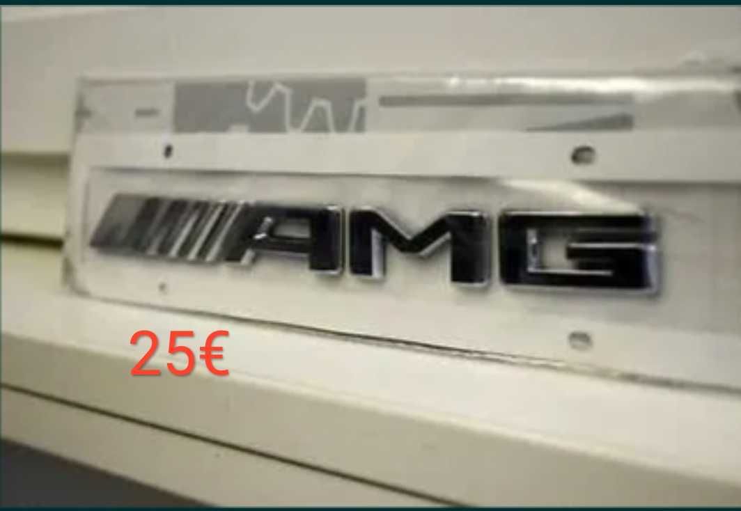 Emblema Mercedes Benz - AMG e estrela