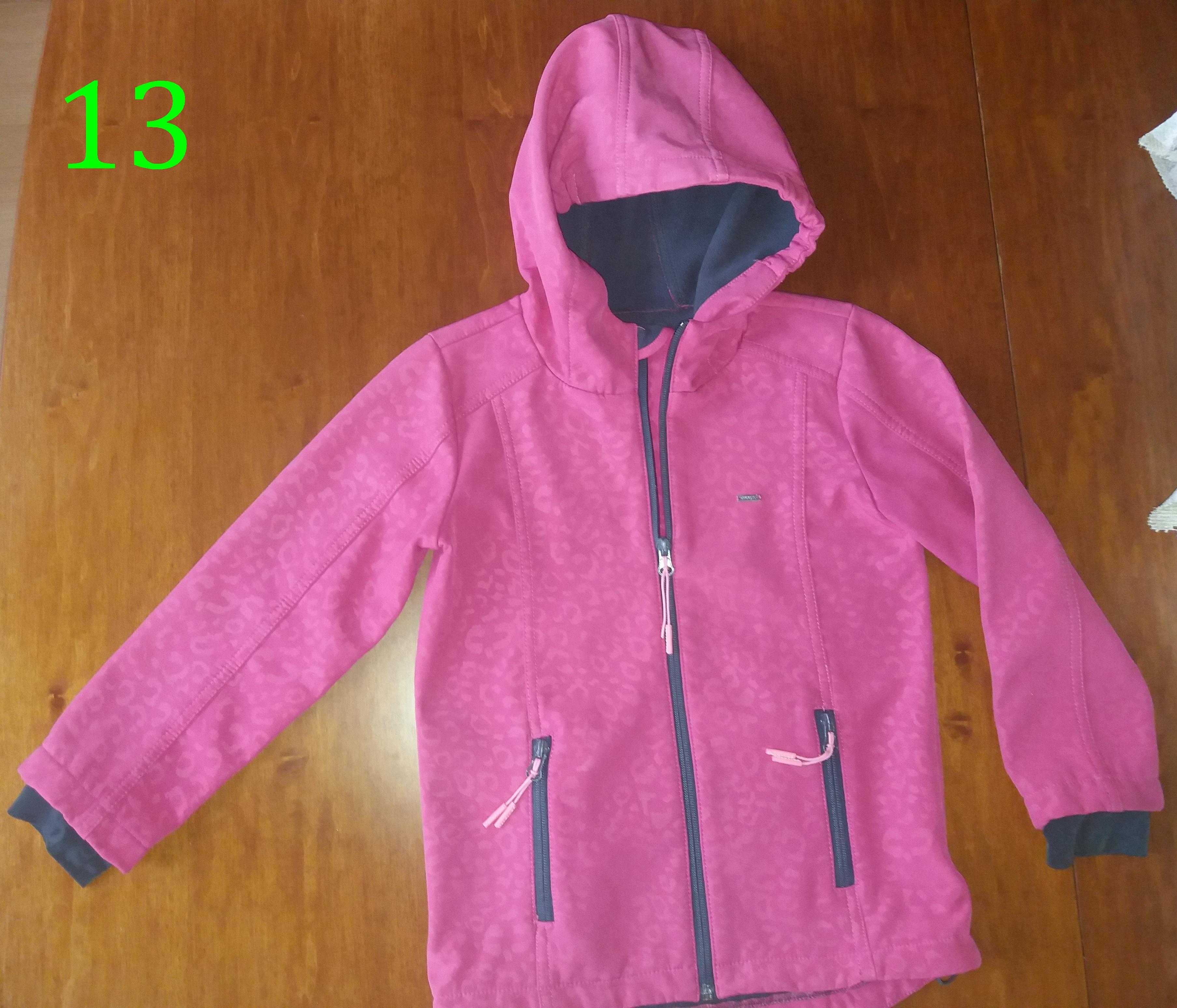 Bezrękawnik, bluza, bolerko, kurtka, sweterek roz.122/128 (325