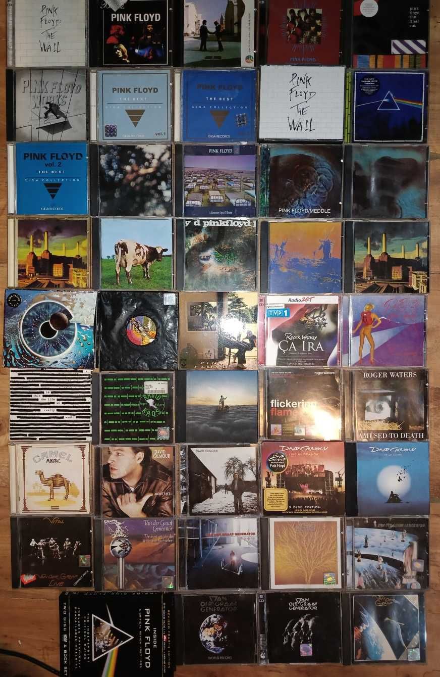 Pink Floyd Camel Van Der Graaf Generator Roger Waters David Gilmour