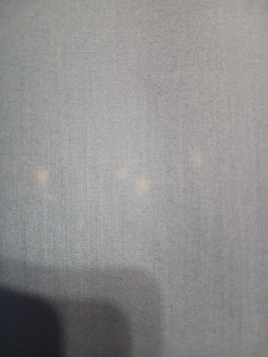 Koszula męska niebieska stójka krótki rękaw 43-44/176-182